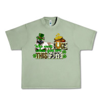Oil Green St. Patrick's cat who needs luck when you are this Urban Heavy Tee - CowGirlArtShop