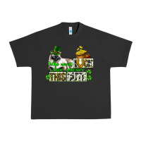 Pigment Black St. Patrick's cat who needs luck when you are this Urban Heavy Tee - CowGirlArtShop