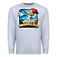 Heather Grey #woody woodpecker character Premium Sweatshirt - longCreatives