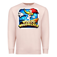 Pale Pink #woody woodpecker character Premium Sweatshirt - longCreatives