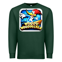 Sports Green #woody woodpecker character Premium Sweatshirt - longCreatives