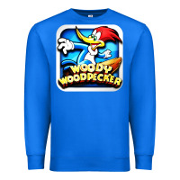 True Royal #woody woodpecker character Premium Sweatshirt - longCreatives