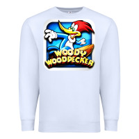 White #woody woodpecker character Premium Sweatshirt - longCreatives