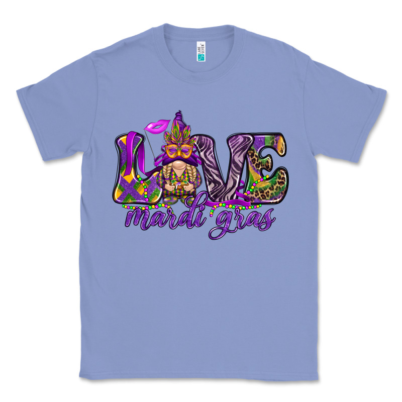 Love Mardi Gras With Gnome Classic Tee by HowdyJamesFarm | Teevron