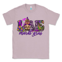 Lilac Love Mardi Gras with gnome Classic Tee - HowdyJamesFarm