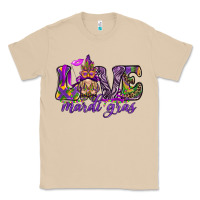 Mushroom Love Mardi Gras with gnome Classic Tee - HowdyJamesFarm