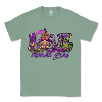 Sage Love Mardi Gras with gnome Classic Tee - HowdyJamesFarm