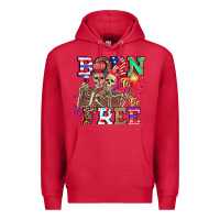 Cardinal boy grandma Premium Hoodie - CowhideDigitalArt