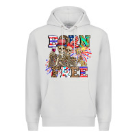 Dove Grey boy grandma Premium Hoodie - CowhideDigitalArt
