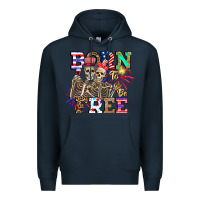 Navy boy grandma Premium Hoodie - CowhideDigitalArt