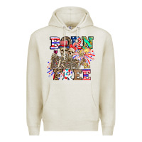 Oatmeal Heather boy grandma Premium Hoodie - CowhideDigitalArt