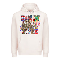 Pale Pink boy grandma Premium Hoodie - CowhideDigitalArt