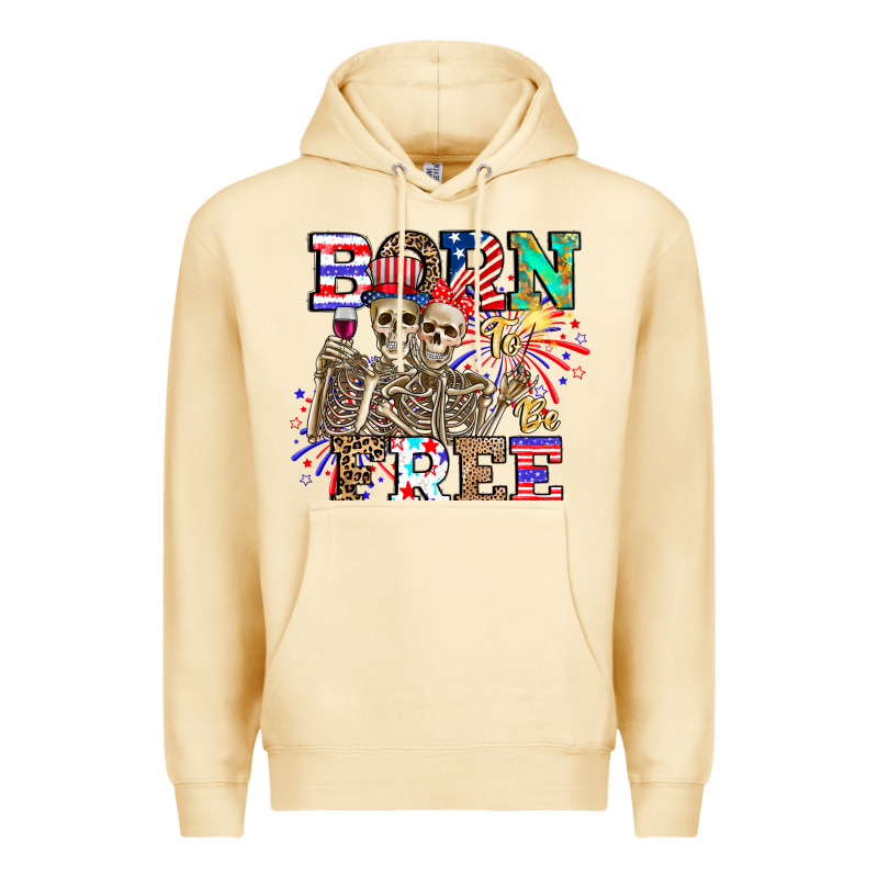 Boy Grandma Premium Hoodie by CowhideDigitalArt | Teevron