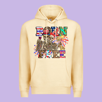 Boy Grandma Premium Hoodie Designed By Cowhidedigitalart