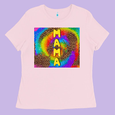 Mama Tie Dye Ladies Tee Designed By Tumblerdesignbyshophia