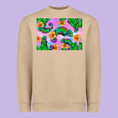 Chameleon Heavyweight Sweatshirt Designed By Artiststas