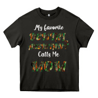Asphalt My Favorite Dental Assistant Calls Me Mom Heavy Core Tee - Bettercallsaul