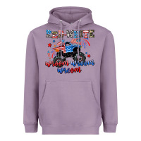 Lavender red white wroom wroom wroom Heavyweight Hoodie - AdoDesignShop