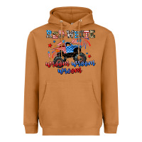 Meerkat red white wroom wroom wroom Heavyweight Hoodie - AdoDesignShop