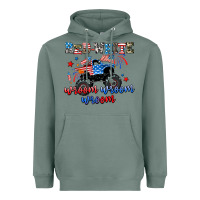 Sage red white wroom wroom wroom Heavyweight Hoodie - AdoDesignShop
