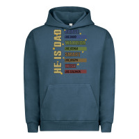 Pigment Midnight Navy bible verses Urban Hoodie - JahusDesignShop
