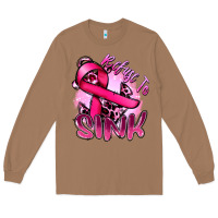 Toasted Coconut Refuse to sink Cancer Long Sleeve Tee - FaDigitalArtStudio