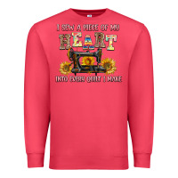 Cardinal i sew a piece of my heart into every quilt i make Premium Sweatshirt - AdoDesignShop