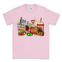 Bubblegum Pink Christmas coffee cups with Chihuahua Classic Tee - RanaPortraitStore