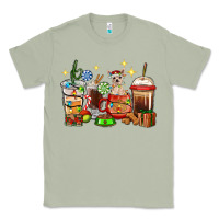 Matcha Christmas coffee cups with Chihuahua Classic Tee - RanaPortraitStore