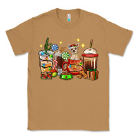 Toasted Coconut Christmas coffee cups with Chihuahua Classic Tee - RanaPortraitStore