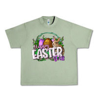 Oil Green happy easHappy Easter y'all Easter Day Urban Heavy Tee - CowGirlArtShop