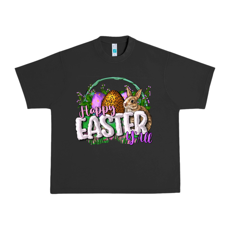 Happy Eashappy Easter Y'all Easter Day Urban Heavy Tee by CowGirlArtShop | Teevron