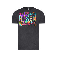 Vintage Black He is risen indeed Happy Easter Day Vintage Tee - HowdyJamesFarm