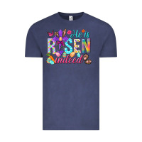He Is Risen Indeed Happy Easter Day Vintage Tee | Teevron