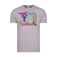 Vintage Zinc He is risen indeed Happy Easter Day Vintage Tee - HowdyJamesFarm