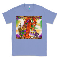 Colony Blue Mardi Gras Crawfish Tumbler Classic Tee - HowdyJamesFarm