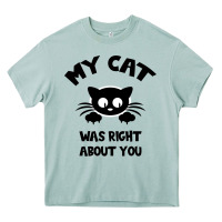 Arona My Cat Was Right About You Heavy Core Tee - Bettercallsaul