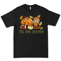 Black Tis The Season Fall Premium Tee - texasbilliewilder