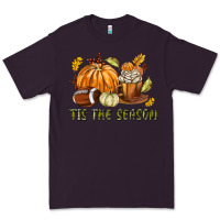 Plum Tis The Season Fall Premium Tee - texasbilliewilder
