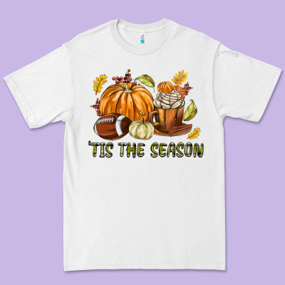 Tis The Season Fall Premium Tee Designed By Texasbilliewilder