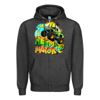 Charcoal Heather hermano mayor Zipper Hoodie - BarkalooDesign