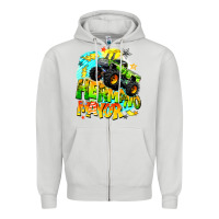 Dove Grey hermano mayor Zipper Hoodie - BarkalooDesign
