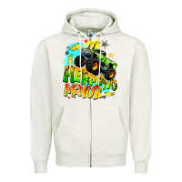 Oatmeal Heather hermano mayor Zipper Hoodie - BarkalooDesign
