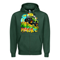 Sports Green hermano mayor Zipper Hoodie - BarkalooDesign
