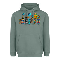 Sage ı am blessed Heavyweight Hoodie - AdoDesignShop