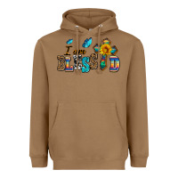 Toasted Coconut ı am blessed Heavyweight Hoodie - AdoDesignShop