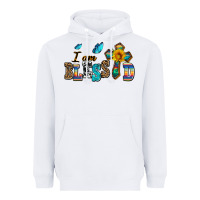 White ı am blessed Heavyweight Hoodie - AdoDesignShop