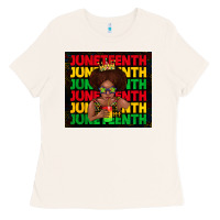 Bone juneteenth cute kid Ladies Tee - TumblerDesignByShophia