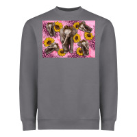 Storm Baby elephant sunflowers kid's bottle Heavyweight Sweatshirt - Artiststas