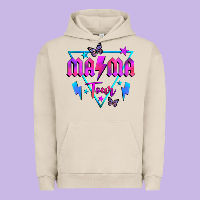 Mama Tour Front Urban Hoodie Designed By Jahusdesignshop